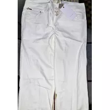 Pantalón Blanco De Mujer Lemon 