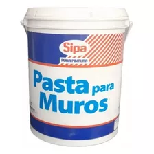 Pasta Muro Acrílica Sipa Galón 6kg Terminación Blanca