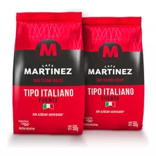 Combo Cafe Molido Tipo Italiano 500g Sin Azúcar Agregada X2