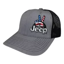 Gorra Con Parche Camionero Con Logo Jeep Wave Cepillado Con