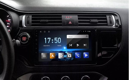 Kia Rio 2016-2017 Android Gps Wifi Carplay Bluetooth Radio Foto 8