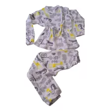 Pijama Conjunto Fleece Infantil Menino Soft Inverno Quente