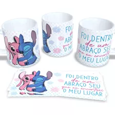 Caneca Stich Personalizada Love