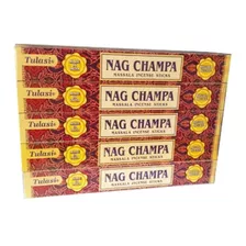 Incenso Tulasi Massala Nag Champa 2 Pacotes Total 50 Caixas