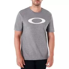 Remera O-bold Ellipse Hombre Moda Gris