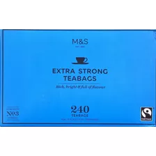 Té Extra Fuerte De M&s, 240 Bolsitas De Té Del Reino ...