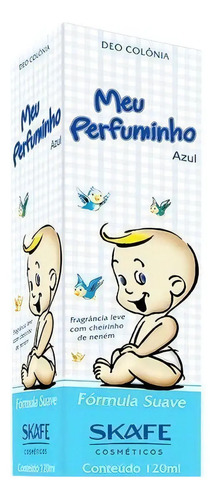 Skafe Colônia Infantil Meu Perfuminho Azul P/ Bebê 120ml