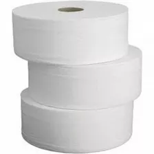 Papel Higiênico Rolão Branco C/ 8 Rolos De 300 Metros