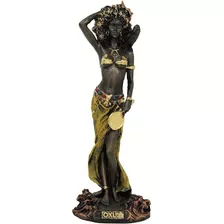 Orixá Oxum Estatueta 22 Cm De Resina Imagem Umbanda