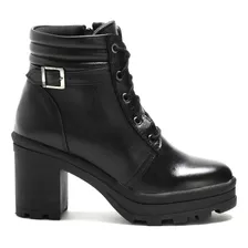 Bota Couro Legitimo Feminina Cano Médio Botinha Casual Luxo