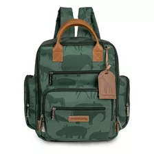 Masterbag Mochila Maternidade Térmica Urban Safari Cor Verde