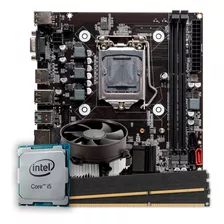 Kit Upgrade Intel I5 4ª + Cooler, Placa Mãe, 16gb Ddr3