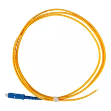 10 Extensão Pig Tail Para Fusão Fibra Óptica 3mm Sc-upc 1,5m