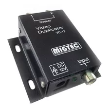 Distribuidor Video Rca Splitter Migtec Vd12 1 X 2 V Composto