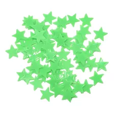 100 Estrelas Neon Fluorescentes Teto/parede Brilha Escuro 