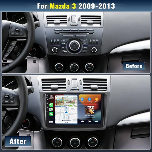 Radio Android Mazda 3 All New Carplay Oled 4k 13.1 Foto 3