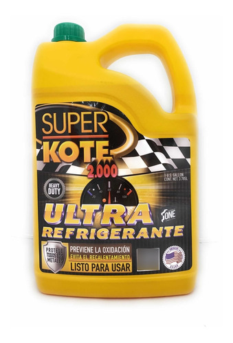 Foto de Refrigerante 5 Aos Para Radiador Superkote 2000 1gl