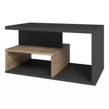 Mesa Ratona - De Centro - Muebles Web - Living - Mes6000 - Negro/oak