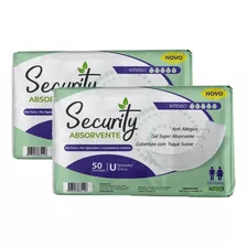 100 Absorventes Geriátricos Barato Anti Alérgico Security