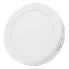 Lampara Led Panel 18w Redonda Luz Blanca Superficial 15