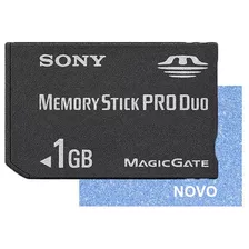 Cartão De Memória Memory Stick Pro Duo 1gb // Sony Dsc-w150