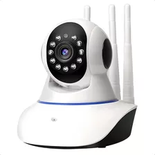 Babá Eletrônica Wi-fi Câmera Segurança Pets Filhos Casa Cor Branco
