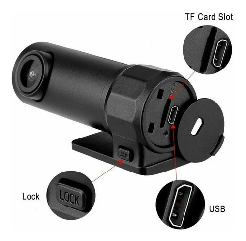 Camara Carro  Wifi Mini Dash Cam 32gb Hd G-sensor 170 Grados Foto 4