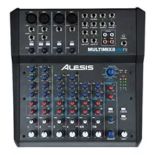 Alesis Multimix 8 Usb Fx | Mezclador De 8 Canales Con Efecto