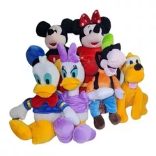 Pelúcia Turma Do Mickey 30cm Mickey,pato Donald, Minnie Etc.