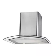 Campana Domec Kc60x Acero Curva 62,5cm Luz 3 Velocidades