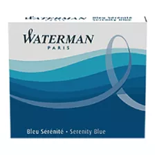 Cartucho Waterman Serenity Blue X 8 92901 Ag Oficial