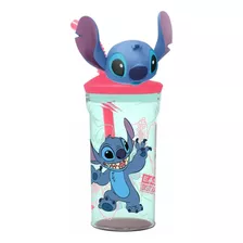 Vaso Sorbete Infantil 360ml Con Figura 3d Escolar Color Lilo Y Stitch