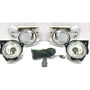 Kit De Focos Led 8000lm Luz Alta/baja/niebla Para Ford Ford RANGER 4*2 S/CAB EDG