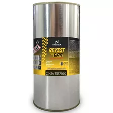 Tinta Para Couro Cinza Titanio Banco Automotivo 900ml