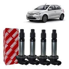 4x Bobinas De Ignição Etios 1.3 1.5 16v Flex 2012 9091902263