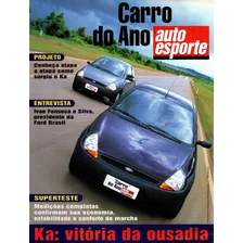 Auto Esporte Encarte Nº393 Carro Do Ano 1998 Ford Ka