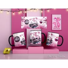 Kit Diseños Plantillas P/ Tazas La Pantera Rosa Sublimación 