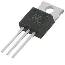 Pack X 40 Triac Bt137-600 Bt137 8a 600v 10ma To-220 Nuevos