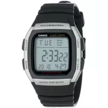 Casio Mens W96h 1av Sport Watch With Black Band Febo