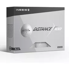 Bolas De Golfe Distance 100 Inesis - Conjunto De 12 Bolas