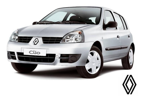 Tapetes 4 Piezas Charola 3d Logo Renault Clio 2002 A 2010 Foto 6