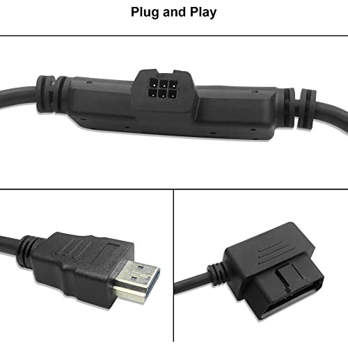 Cable Obdii Obdii Plug Monitor Hdmi Apto Edge Cs2 Cts2 ... Foto 3