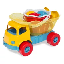 Caminhão Infantil Com Balde E Acessórios Caminhão + Brinde