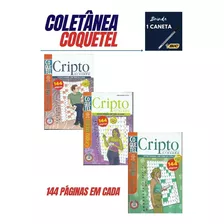 Kit 2 Criptos Cruzada Coquetel (144 Páginas Cada)