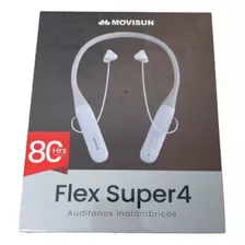 Audífonos Bluetooth Duración Hasta 80hrs Movisun Flex Super4