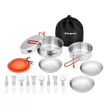 Juego De Utensilios De Cocina Acampar, 25 Piezas, Equip...