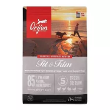 Alimento Orijen Fit & Trim Para Perro Adulto Todos Los Tamaños Sabor Mix En Bolsa De 6kg