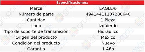 Soporte Transmisin Conductor Eagle Lacrosse V6 3.0l 2010 Foto 3