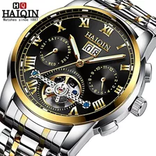 Reloj Mecánico Automático Con Forma De Esqueleto Haiqin 8508