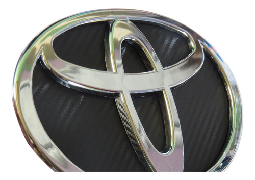 Emblema Frontal, Toyota Yaris Sedan 2014-2016, Pegados  Foto 2